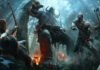 New God Of War Trailer Showcased On The Court In An NBA Basketball Game god of war preorder